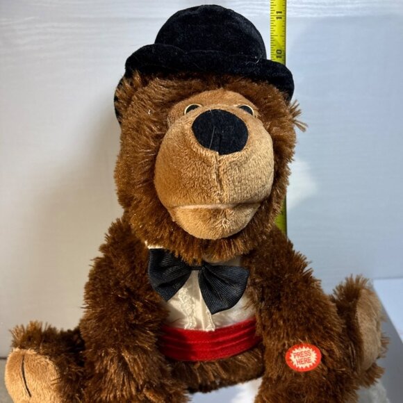 Beverly Hills Teddy Bear Animatronic Beary White Singing My Everything 11" Teste - Picture 7 of 7